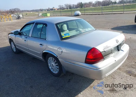 2010 Mercury Grand Marquis Ls (Fleet Only) из США, поврежденный, VIN 2MEBM7FV3AX627141